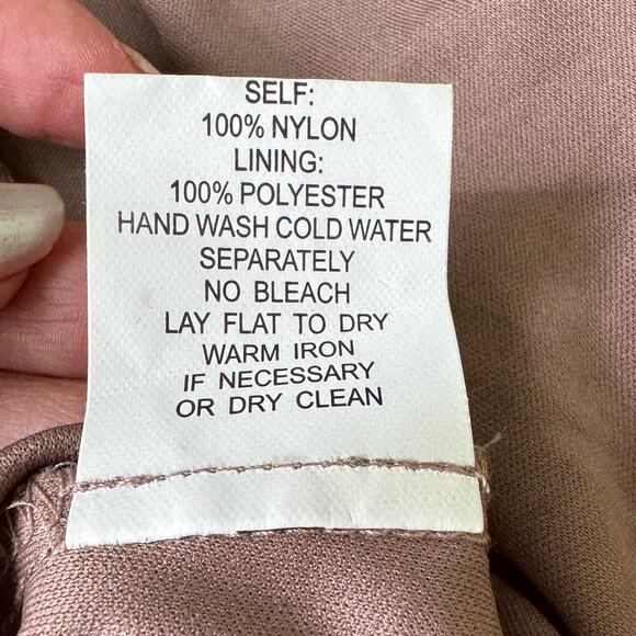 Rabbit Rabbit Rabbit Dress Size 6 Brown Floral Lace Knee Length Dress Size 6 - Picture 9 of 9